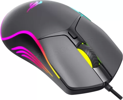 Photo de Souris filaire Gamer Havit MS1029 RGB (Noir)