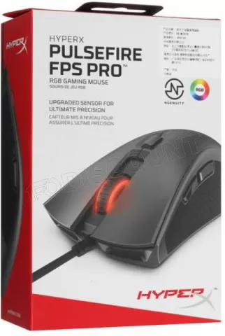 Photo de Souris filaire Gamer HyperX Pulsefire FPS Pro RGB (Gris)