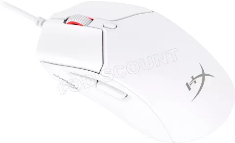 Photo de Souris filaire Gamer HyperX Pulsefire Haste 2 RGB (Blanc)