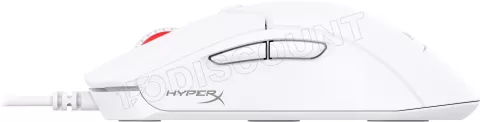 Photo de Souris filaire Gamer HyperX Pulsefire Haste 2 RGB (Blanc)