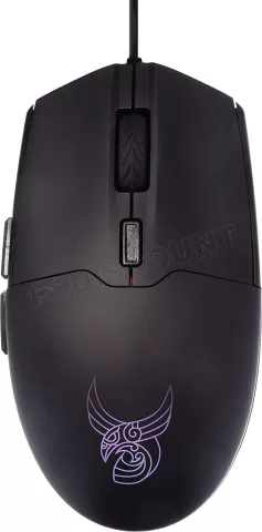 Photo de Souris filaire Gamer L33T Gaming Hofud RGB (Noir)