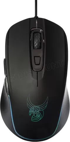 Photo de Souris filaire Gamer L33T Gaming Tyrfing RGB (Noir)