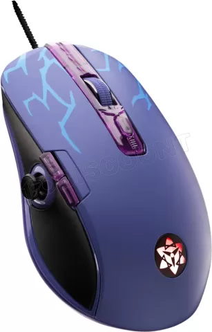 Photo de Souris filaire Gamer Lexip Tsume Naruto Shippuden Sasuke Revenge (Bleu)