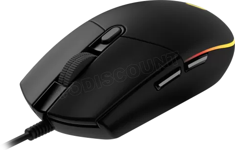 Photo de Souris filaire Gamer Logitech G102 LightSync RGB (Noir)