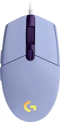 Photo de Souris filaire Gamer Logitech G102 LightSync RGB (Violet)