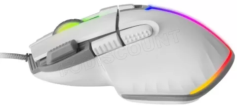 Photo de Souris filaire Gamer Mars Gaming MM-XT RGB (Blanc)