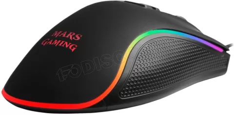 Photo de Souris filaire Gamer Mars Gaming MM218 RGB (Noir)