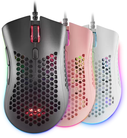 Photo de Souris filaire Gamer Mars Gaming MMEX RGB (Noir)