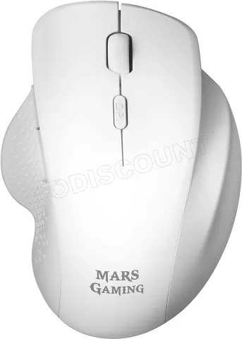 Photo de Souris filaire Gamer Mars Gaming MMWErgo (Blanc)