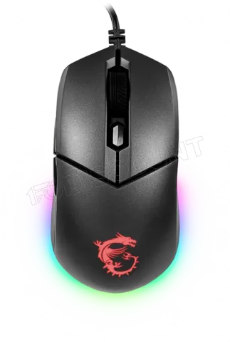 Photo de Souris filaire Gamer MSI Clutch GM11 RGB (Noir)