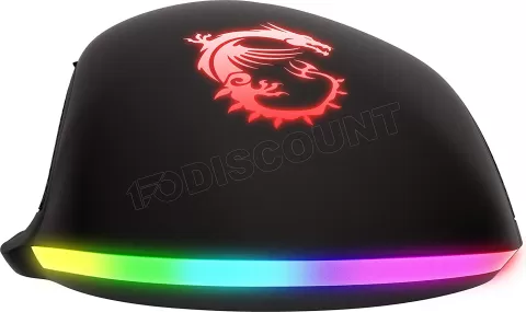 Photo de Souris filaire Gamer MSI Clutch GM20 Elite RGB (Noir)