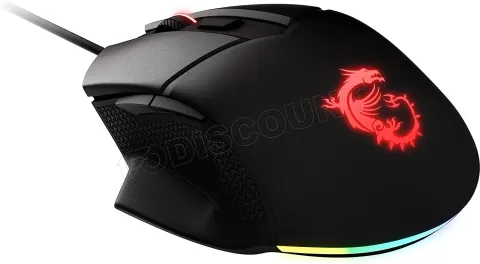 Photo de Souris filaire Gamer MSI Clutch GM20 Elite RGB (Noir)