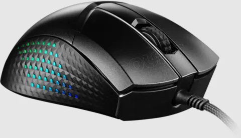 Photo de Souris filaire Gamer MSI Clutch GM51 Lightweight RGB (Noir)