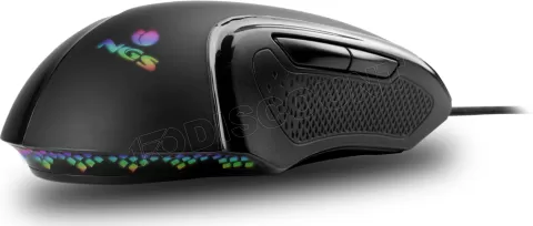 Photo de Souris filaire Gamer NGS GMX-125 RGB (Noir)