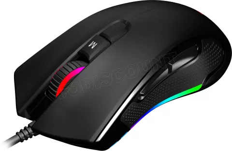 Photo de Souris filaire Gamer Patriot Viper V550 RGB (Noir)