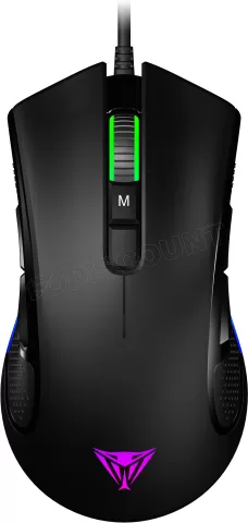 Photo de Souris filaire Gamer Patriot Viper V550 RGB (Noir)