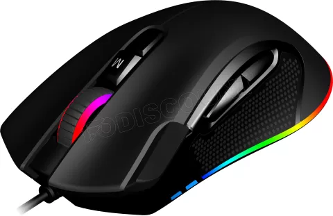 Photo de Souris filaire Gamer Patriot Viper V551 RGB (Noir)