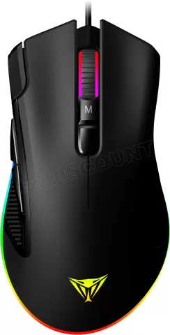 Photo de Souris filaire Gamer Patriot Viper V551 RGB (Noir)