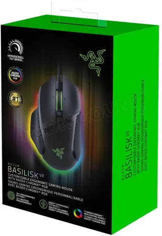 Photo de Souris filaire Gamer Razer Basilisk V3 (Noir)