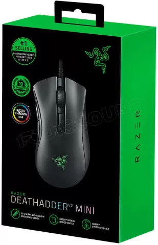 Photo de Souris filaire Gamer Razer Deathadder v2 Mini (Noir)