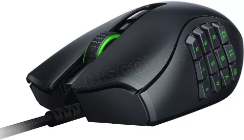 Photo de Souris filaire Gamer Razer Naga X RGB (Noir)