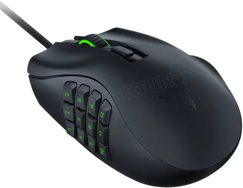 Photo de Souris filaire Gamer Razer Naga X RGB (Noir)