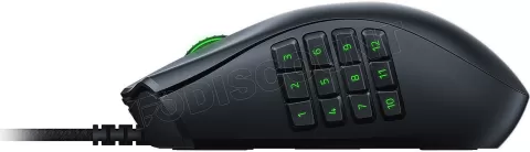 Photo de Souris filaire Gamer Razer Naga X RGB (Noir)