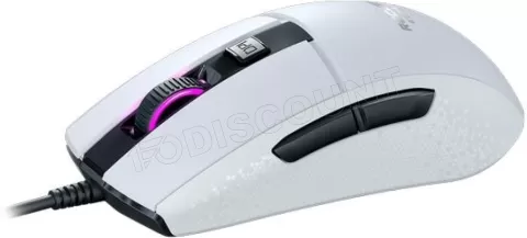 Photo de Souris filaire Gamer Roccat Burst Core RGB (Blanc)