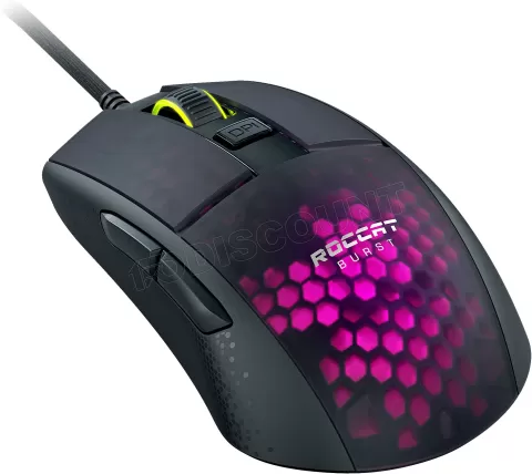 Photo de Souris filaire Gamer Roccat Burst Pro RGB (Noir)