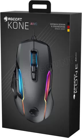 Photo de Souris filaire Gamer Roccat Kone AIMO Remastered RGB (Noir)