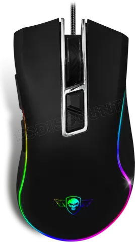 Photo de Souris filaire Gamer Spirit of Gamer Pro-M6 RGB (Noir)