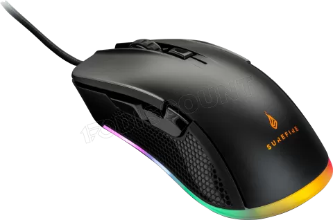 Photo de Souris filaire Gamer Verbatim SureFire Buzzard Claw RGB (Noir)