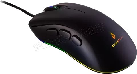 Photo de Souris filaire Gamer Verbatim SureFire Condor Claw RGB (Noir)