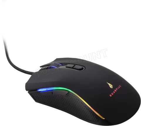 Photo de Souris filaire Gamer Verbatim SureFire Hawk Claw RGB (Noir)