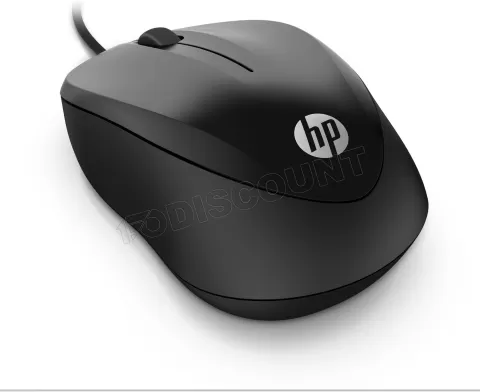 Photo de Souris filaire HP 1000 USB (Noir)