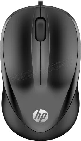 Photo de Souris filaire HP 1000 USB (Noir)