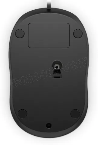 Photo de Souris filaire HP 1000 USB (Noir)