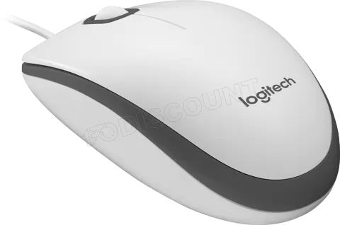 Photo de Souris filaire Logitech M100 (Blanc)