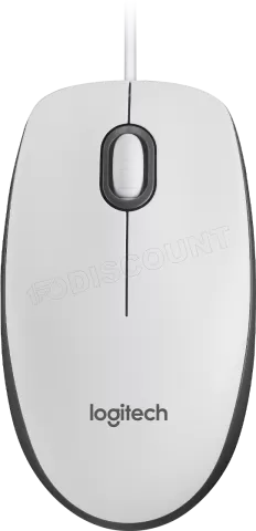 Photo de Souris filaire Logitech M100 (Blanc)