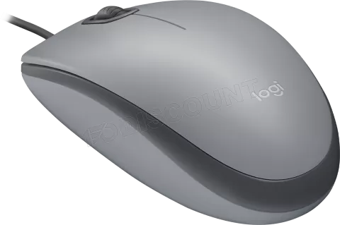 Photo de Souris filaire Logitech M110 Silent (Gris)