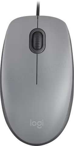 Photo de Souris filaire Logitech M110 Silent (Gris)