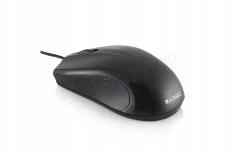 Photo de Souris filaire Optique Logic LM-12 (Noir)