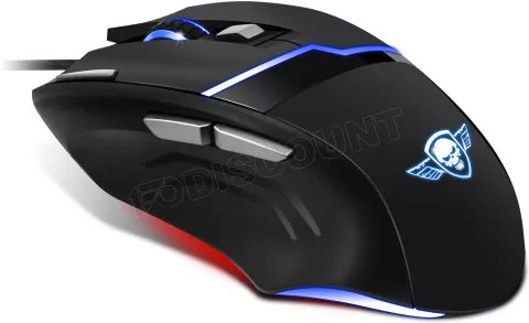 Photo de Souris filaire Spirit of Gamer Elite-M10 + Tapis (Noir)