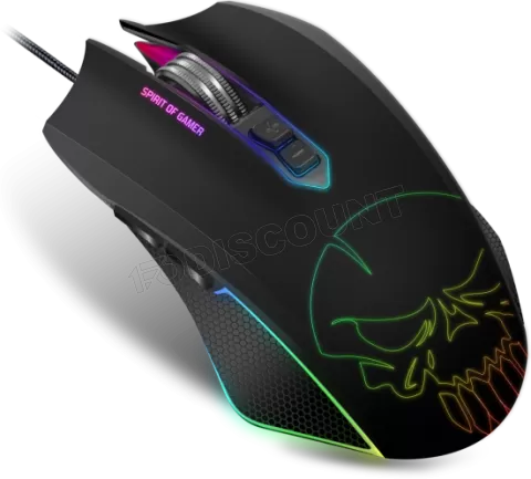 Photo de Souris filaire Spirit of Gamer Elite-M40 RGB (Noir)