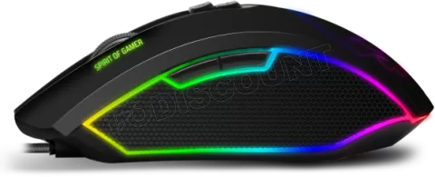 Photo de Souris filaire Spirit of Gamer Elite-M40 RGB (Noir)