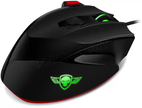 Photo de Souris filaire Spirit of Gamer Pro-M3 RGB + Tapis (Noir)