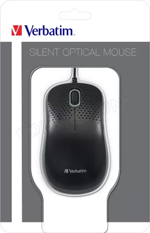 Photo de Souris filaire Verbatim Silent (Noir)