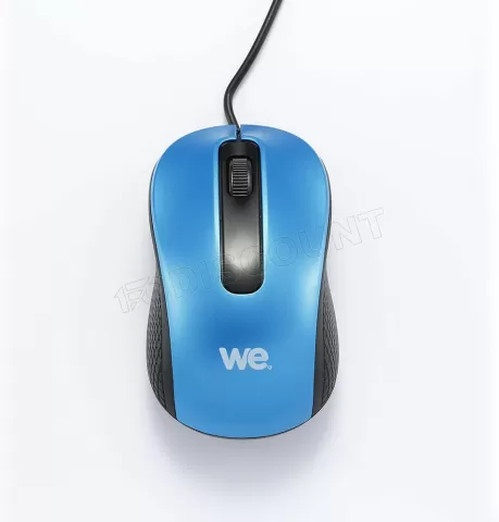 Photo de Souris filaire We USB (Bleu)