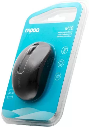 Photo de Souris Optique sans fil Rapoo M10 Plus (Noir)