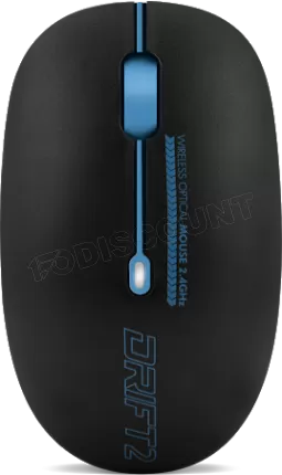 Photo de Souris sans fil Advance Drift 2 (Bleu)